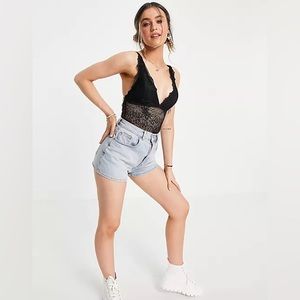 Abercrombie Organic Lace Bodysuit